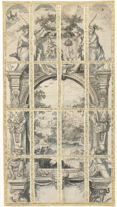 Moïse et le Buisson Ardent - David Vinckboons (I)