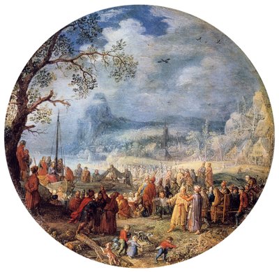 Le Sermon du Christ au Lac de Génézareth - David Vinckboons