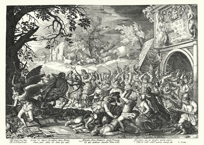 La lutte des hommes et des animaux contre la mort et le temps - David Vinckboons