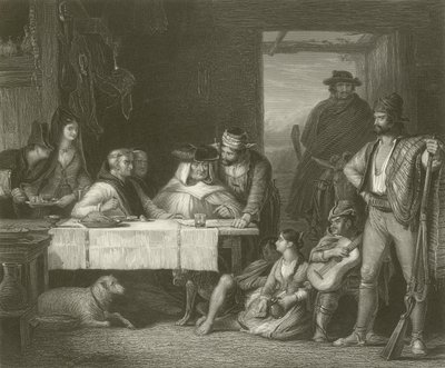 Un conseil de guerre de guérilla - David Wilkie
