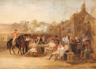 Les pensionnaires de Chelsea lisant la dépêche de Waterloo - David Wilkie