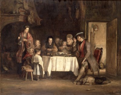 La Grâce Avant le Repas, 1839 - David Wilkie