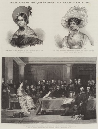 Année du jubilé du règne de la reine, la jeunesse de Sa Majesté - David Wilkie