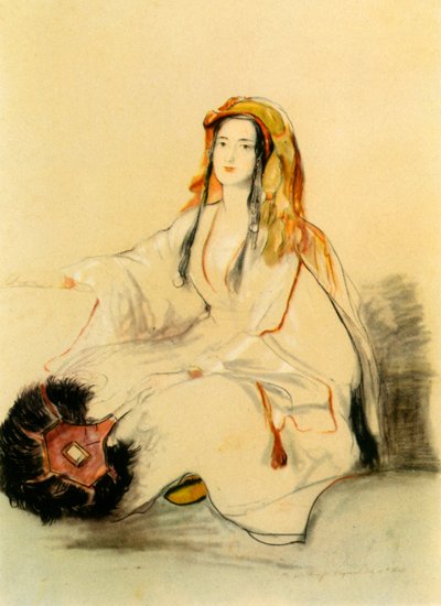 Lady Hester Stanhope en tenue orientale, début du 19e siècle, 1942 - David Wilkie