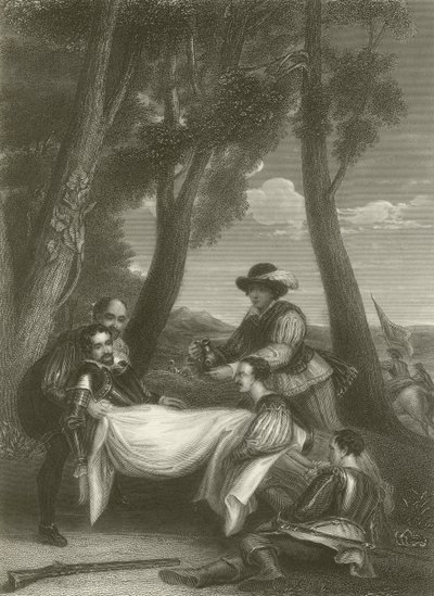 La mort de Sir Philip Sidney - David Wilkie