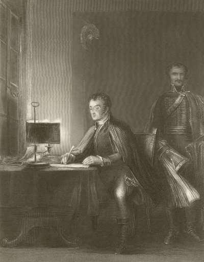 Le Duc de Wellington écrivant ses dépêches - David Wilkie