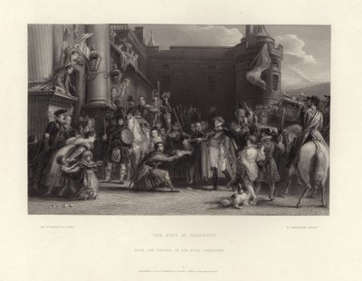 Le roi à Holyrood - David Wilkie