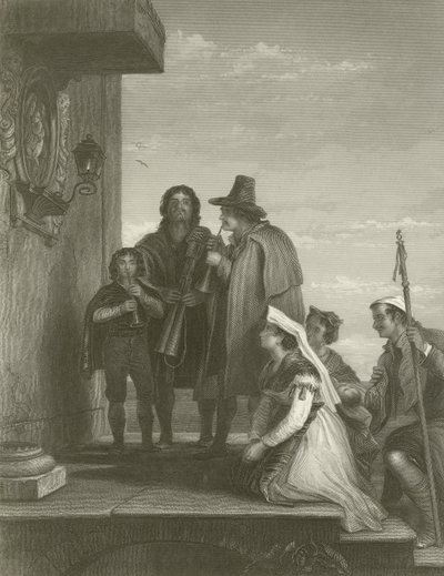 Les Pifferari - David Wilkie
