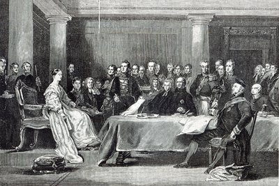 Le premier conseil de la reine, de 