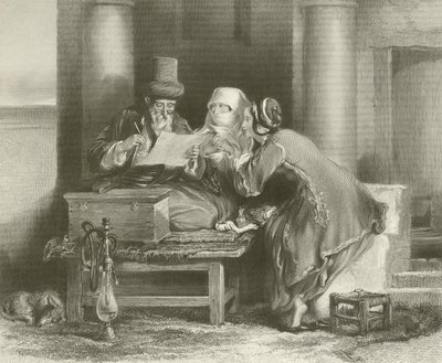 Le scribe turc - David Wilkie