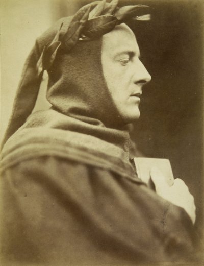 Préraphaélite : John Everett Millais (1829-1896) en tant que Dante - David Wilkie Wynfield