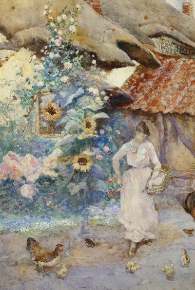 Nourrir les poules - David Woodlock