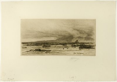 Arran, planche quatorze de la série Clyde - David Young Cameron