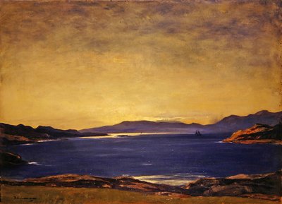 Soirée, Firth of Lorn - David Young Cameron