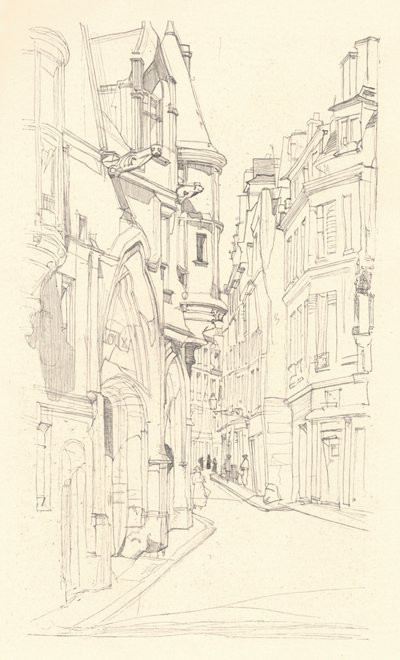 Hôtel de Sens, 1915 - David Young Cameron