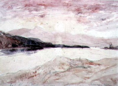 Loch Aline, Argyllshire : vue du nord avec l