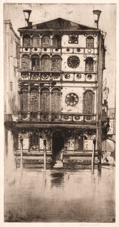 Palazzo Dario, Venise - David Young Cameron