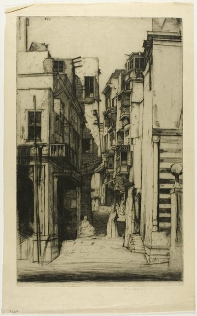 Rue au Caire - David Young Cameron