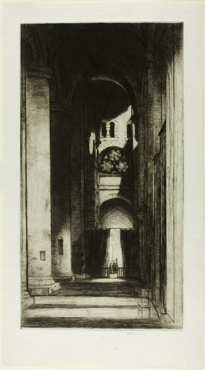 Abbaye de Tewkesbury - David Young Cameron