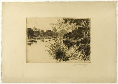 La Clyde près de Carmyle - David Young Cameron