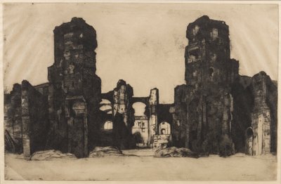 Thermes de Caracalla, 1923 - David Young Cameron