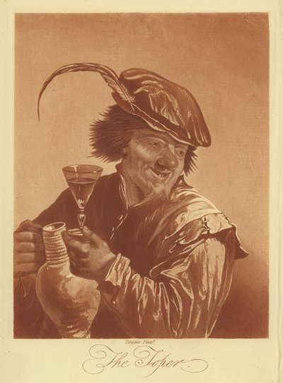 Le Buveur - David the Younger (after) Teniers
