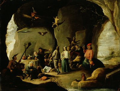 La Tentation de Saint Antoine - David the Younger (attr. to) Teniers