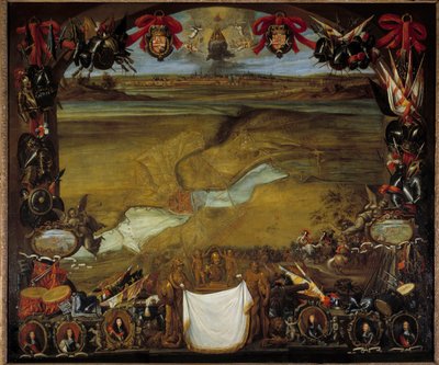 Valenciennes assiégée par les troupes françaises commandées par Henri de La Tour d