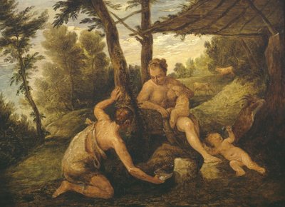 Adam et Ève après l