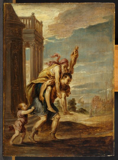 Énée fuyant Troie - David Teniers the Younger