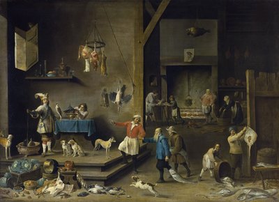 Cuisine - David Teniers the Younger