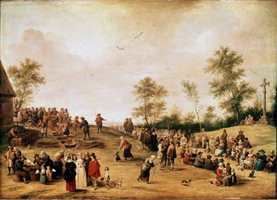 Fête paysanne ou Fête du chaudron près d