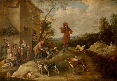 Chasseurs au repos - David the Younger Teniers