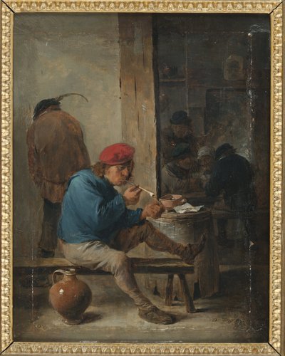 Scène de taverne avec fumeurs - David Teniers the Younger