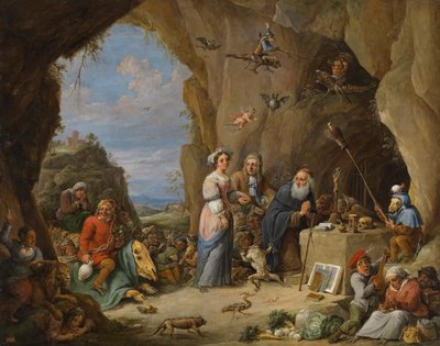 La tentation de Saint Antoine - David the Younger Teniers
