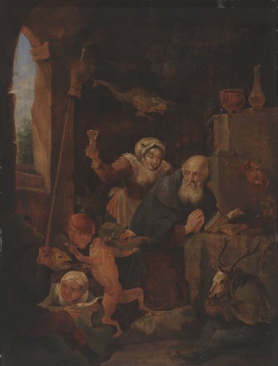 La Tentation de Saint Antoine - David Teniers the Younger