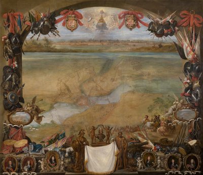 La ville de Valenciennes - David the Younger Teniers