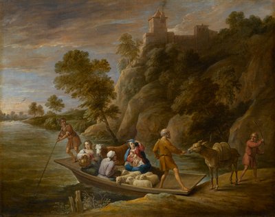 La fuite en Égypte, vers 1660 - David Teniers the Younger