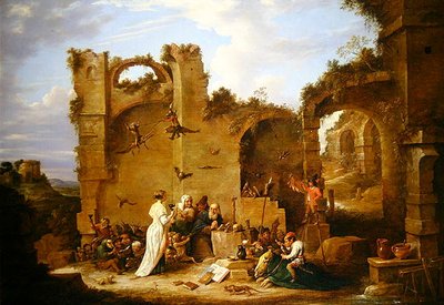 La Tentation de Saint Antoine - David Teniers the Younger