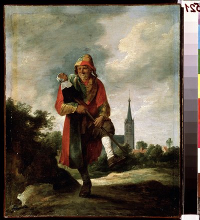 Un idiot - David Teniers the Younger