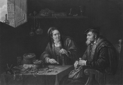 Les Avare - David the Younger after Teniers