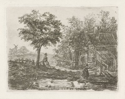 Ferme au bord de l