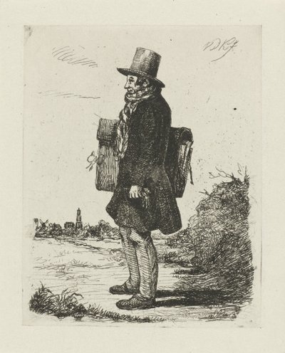 Portrait de Hermanus Jan Hendrik Rijkelijkhuizen - David van der Kellen