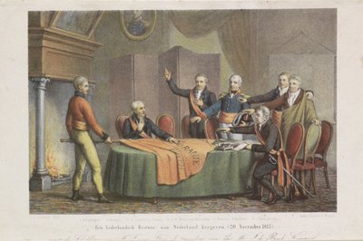 Acceptation du Haut Gouvernement par le Triumvirat au nom du prince d