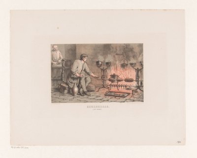 Ustensiles de cuisine, 14e siècle - David van der Kellen