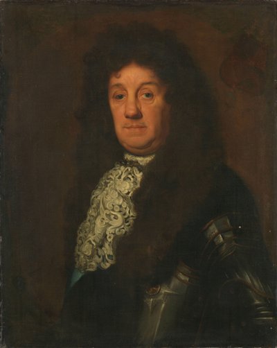 Portrait de Cornelis Tromp (1629-91), vice-amiral de Hollande et de Frise occidentale - David van der Plas