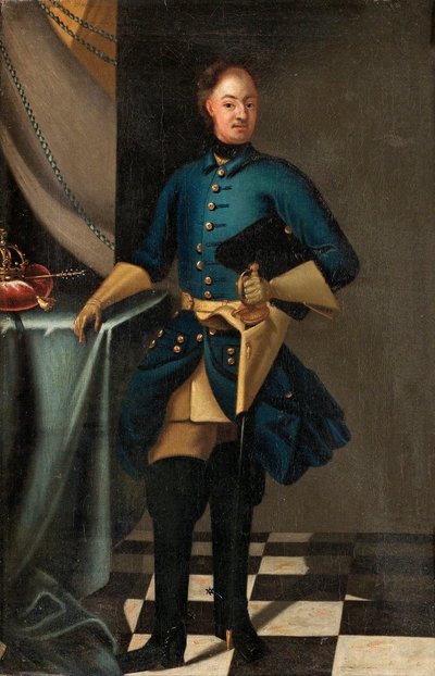 Portrait du roi Charles XII de Suède (1682-1718) - David von Krafft