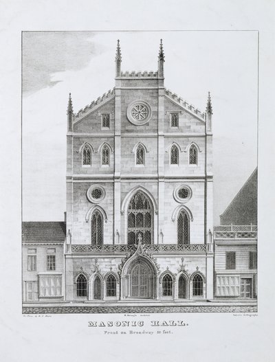 Salle maçonnique - Davis Andrew Jackson