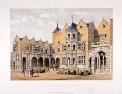 Holland House, Kensington, Londres, vers 1850 - Day and Son