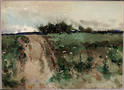 Croquis du paysage - De Lancey Gill